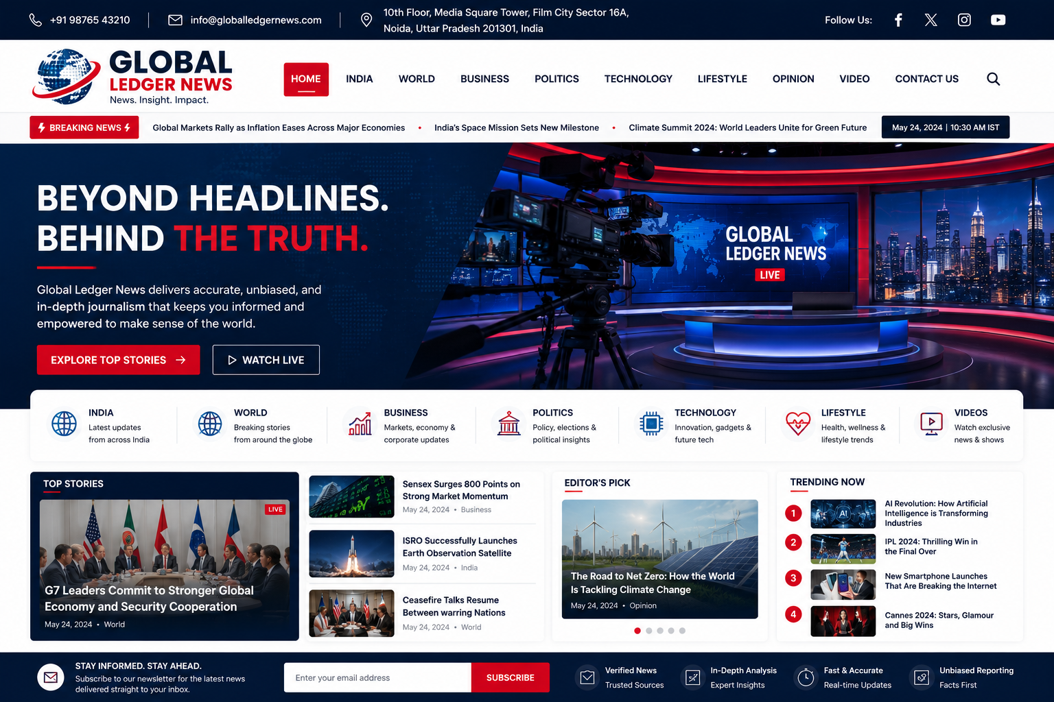 Global Ledger News Network Pvt. Ltd